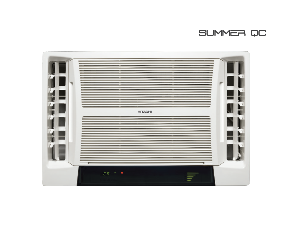 White Window Air Conditioner With Dark Front Grille And Side Controls Cooling Appliance Transparent PNG