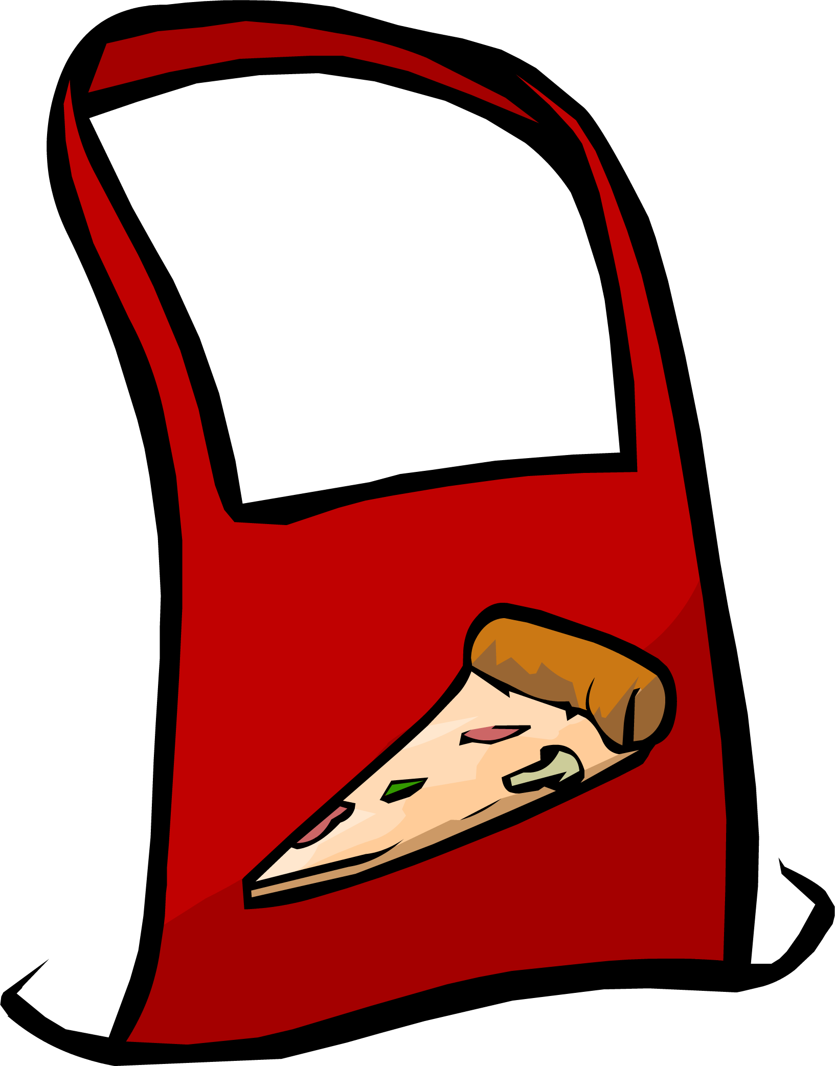 Child Size Red Cooking Apron With Cartoon Pizza Pocket Design Cooking Apparel Transparent PNG