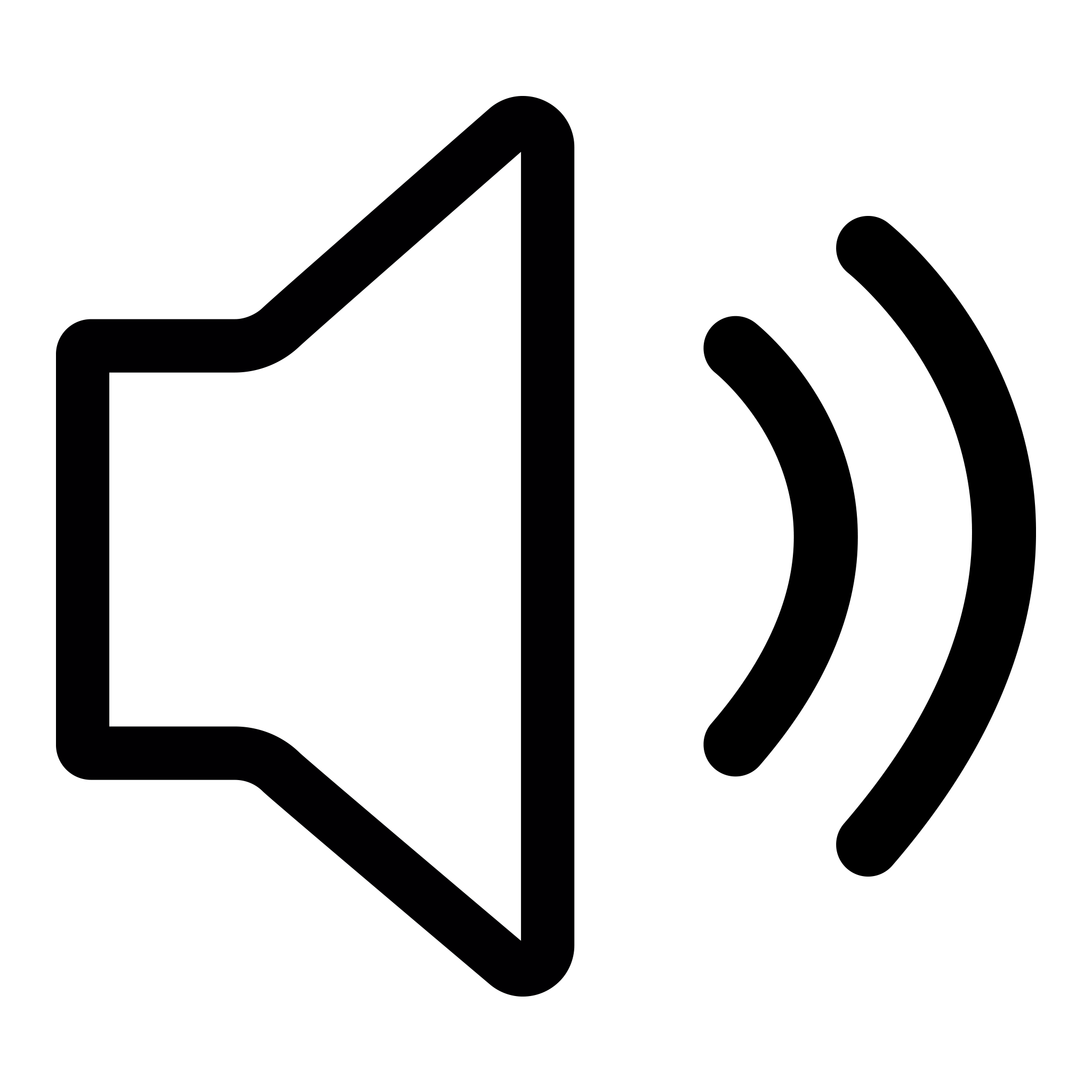 Simple Black Loudspeaker Symbol With Three Outgoing Sound Lines Speaker PNG Illustration