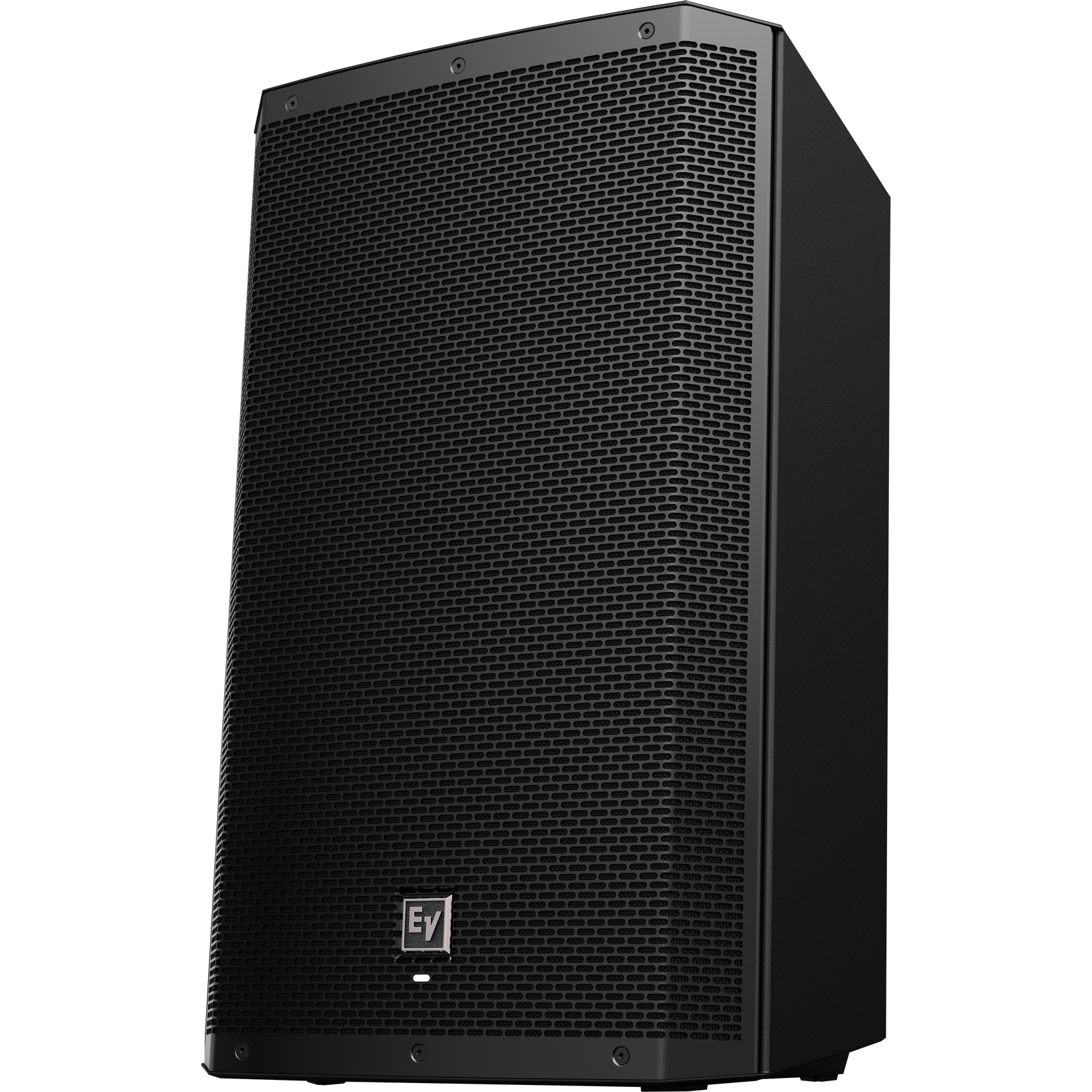 Tall Black Professional PA Speaker Cabinet With Full Range Front Grille Audio Speaker Transparent PNG