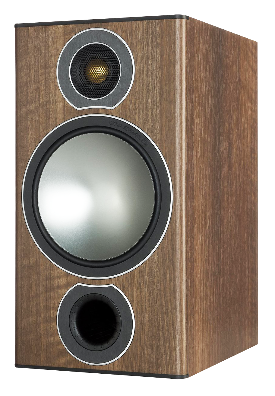 Tall Wooden Floor Speaker With Three Drivers And Black Front Panel Transparent PNG Clipart
