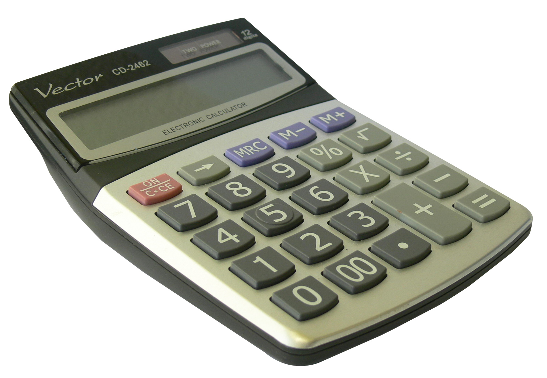 Olive Green Financial Calculator With Large Display And Colored Keys Math Tool Transparent PNG
