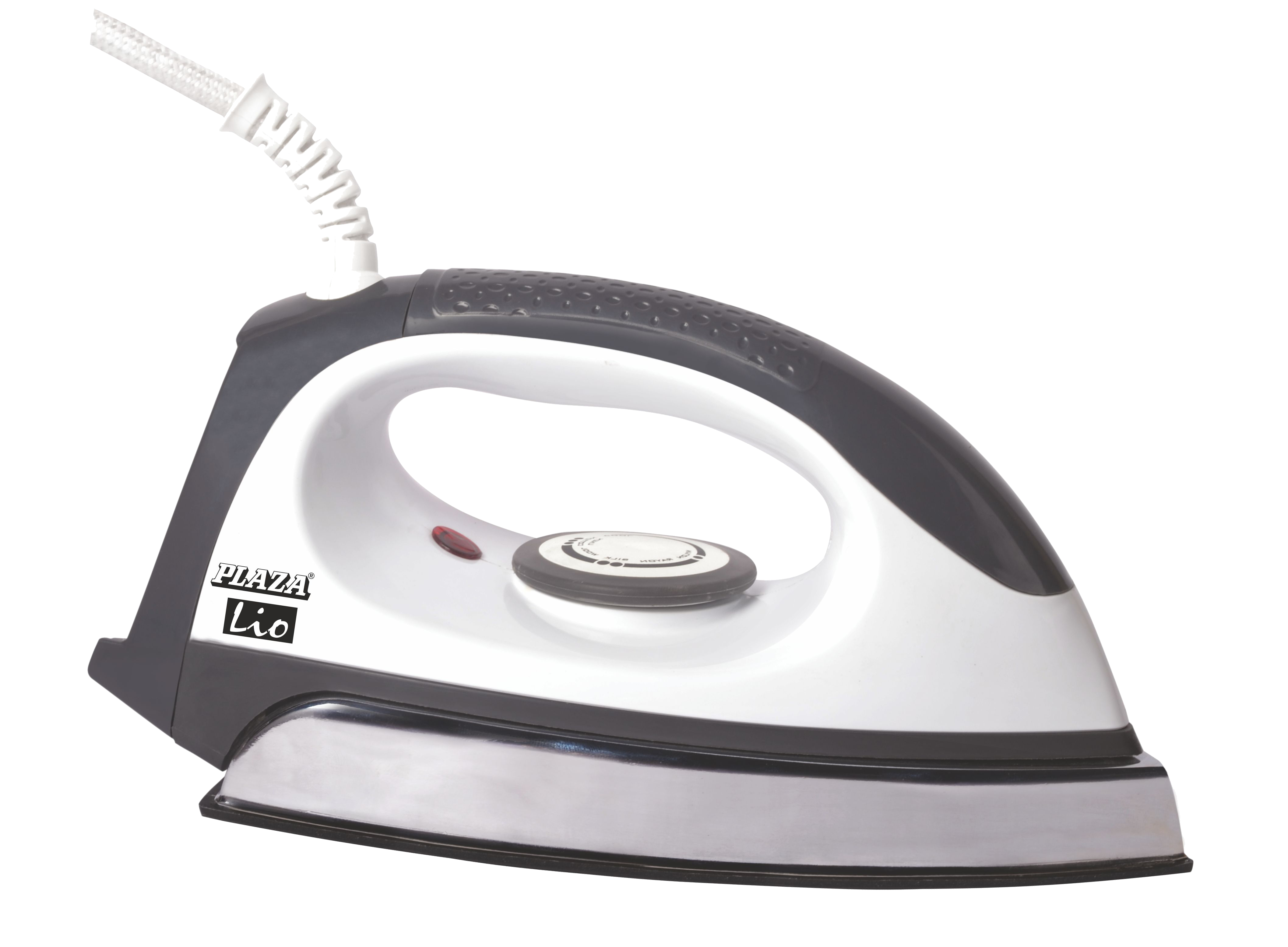 Classic Charcoal Gray Electric Clothes Iron PNG Image With Transparent Background