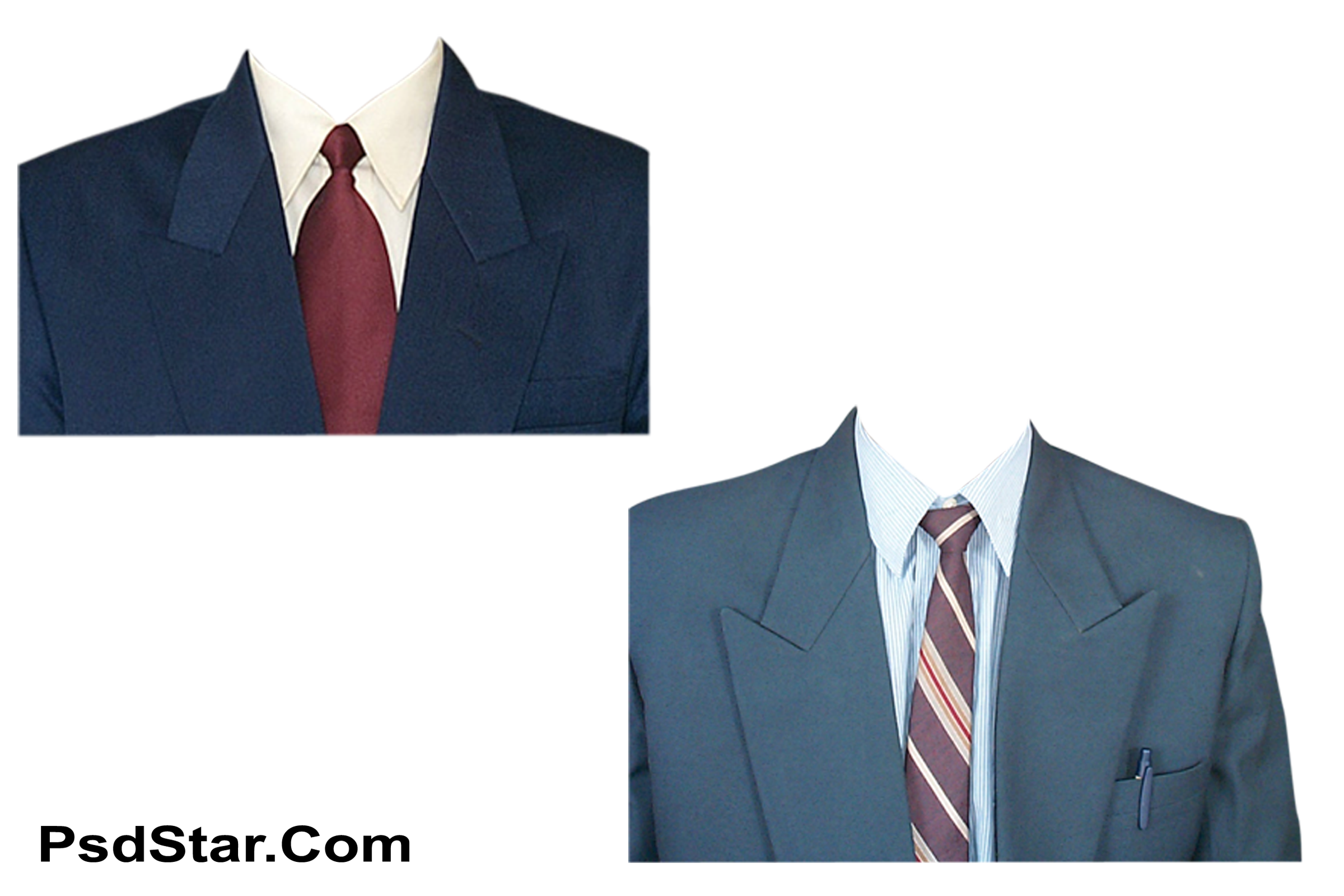 Navy And Gray Mens Suit Jacket Collection With Red Tie Fashion Design PNG With Clear Background