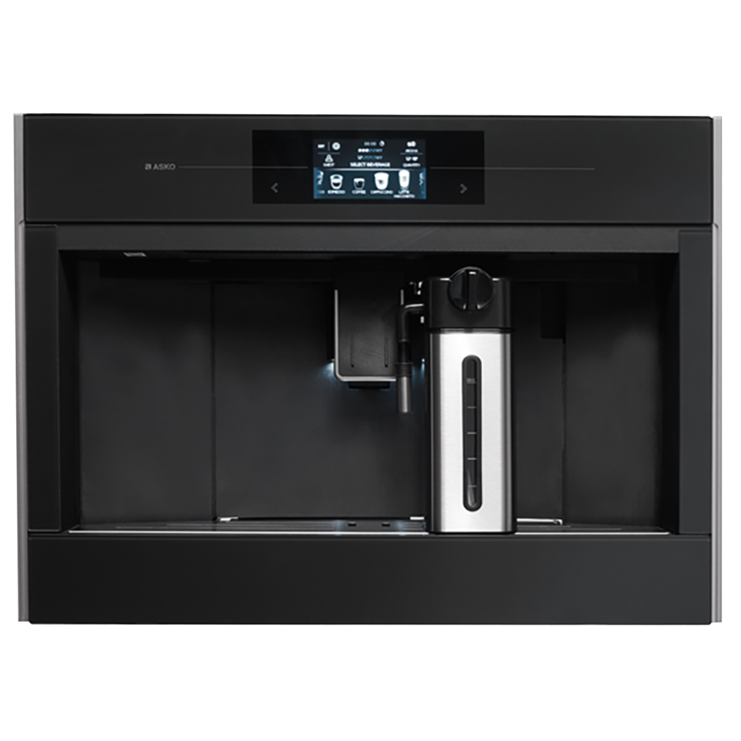 Built In Black Automatic Espresso Coffee Machine Transparent Background Coffee PNG