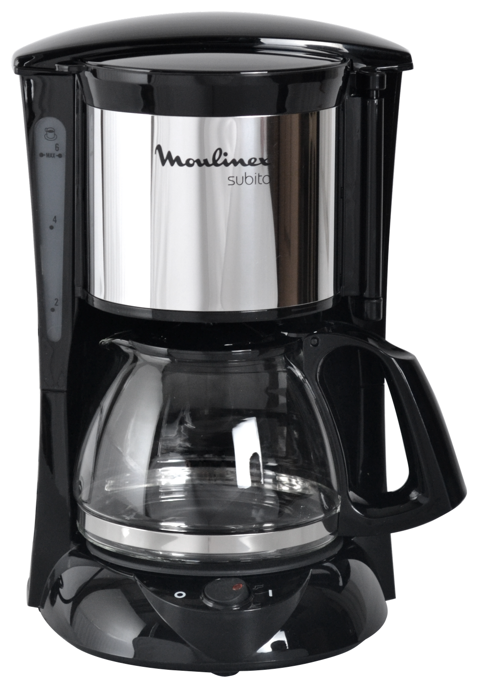 Classic Black Filter Coffee Maker With Glass Pot Transparent Background Espresso PNG