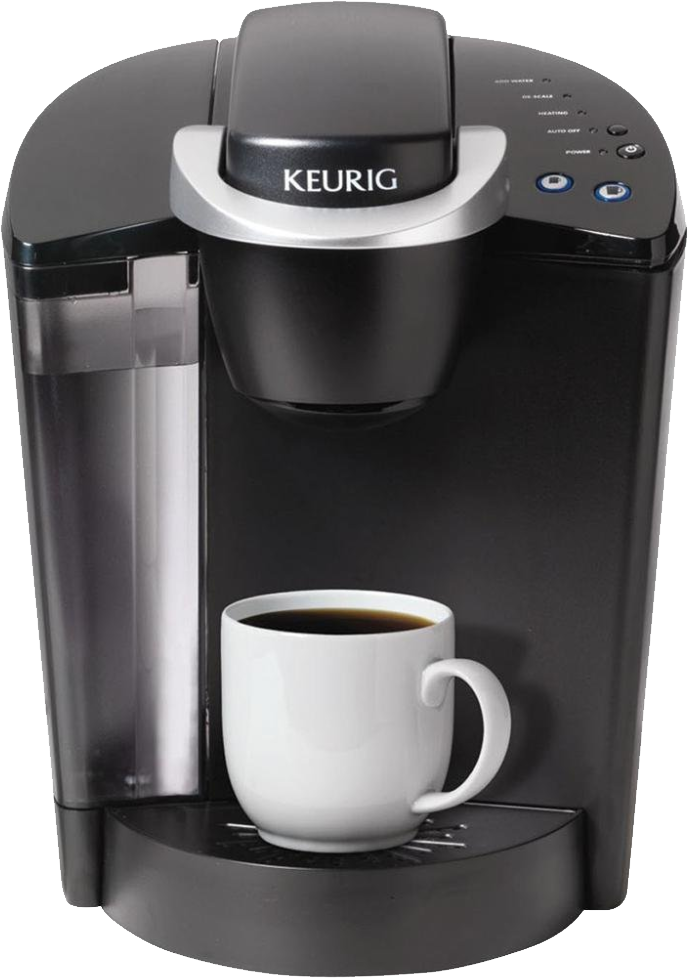 Gray Pod Coffee Machine Brewing Into A White Mug Transparent Background Appliance PNG