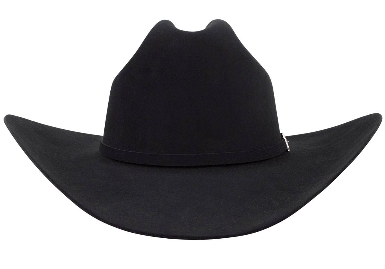 Simple Black Cowboy Hat Silhouette Icon Transparent PNG Image For Creative Projects