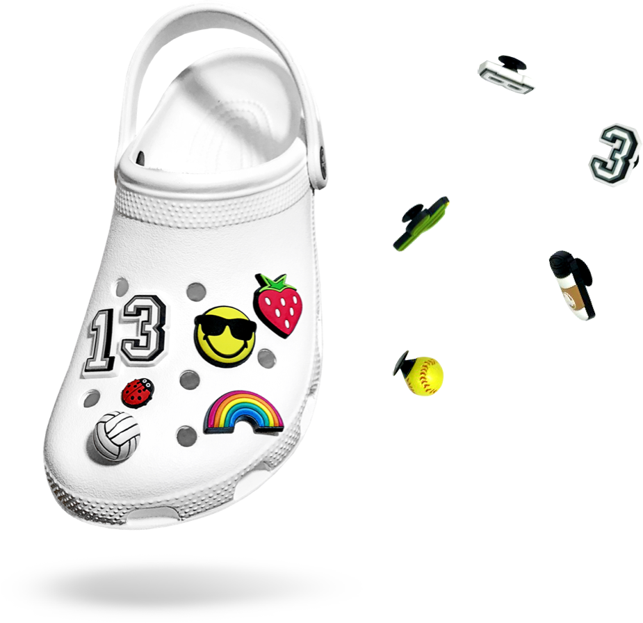 Green Crocs Classic Clog Shoe Side Profile PNG Image With Transparent Background