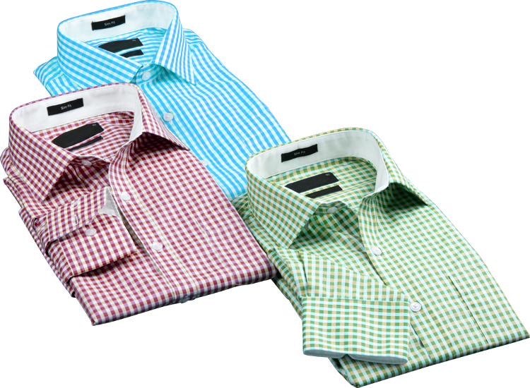 Neatly Folded Dress Shirts In Multiple Colors Transparent Background Shirt PNG