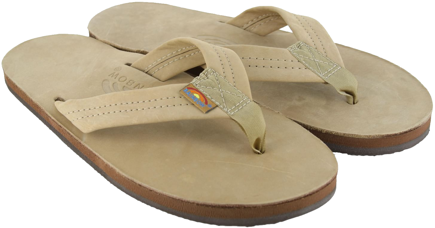 Beige Womens Flip Flops With Soft Fabric Straps Transparent PNG Image For Creative Projects