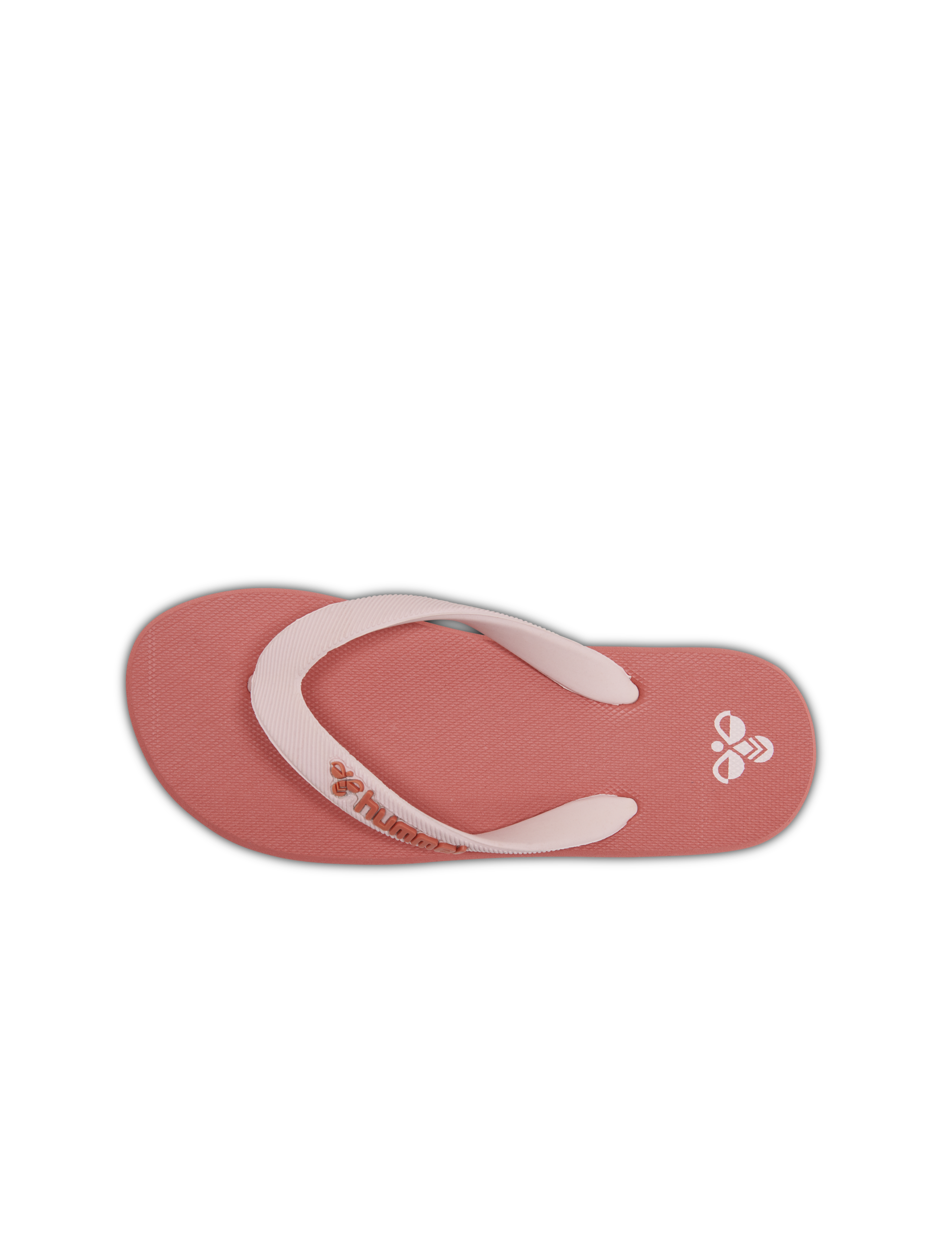 Single Rose Pink Flip Flop With Red Footbed Isolated Transparent PNG Graphic