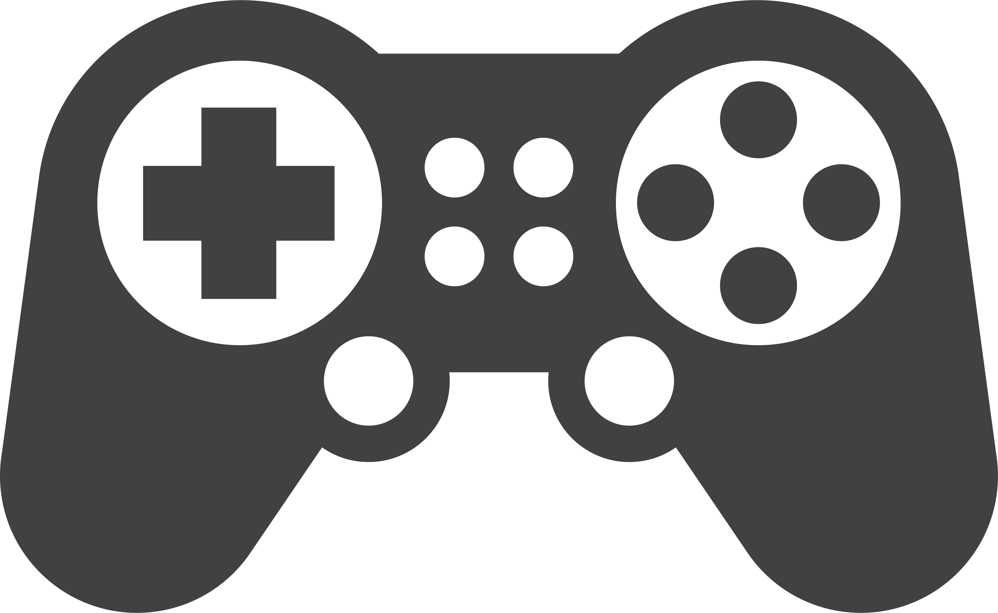 Gray And White Retro Controller With Large Direction Pad Transparent Background Gamepad PNG