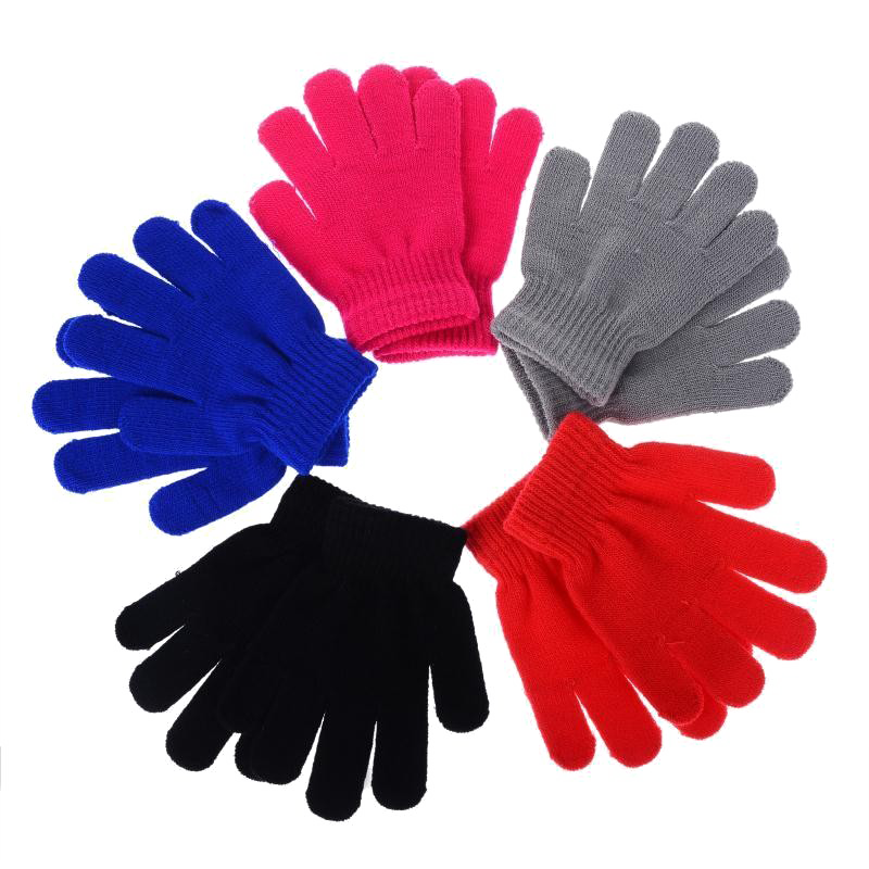 Colorful Winter Gloves Collection In Red Blue Gray And Black Isolated Glove PNG Artwork