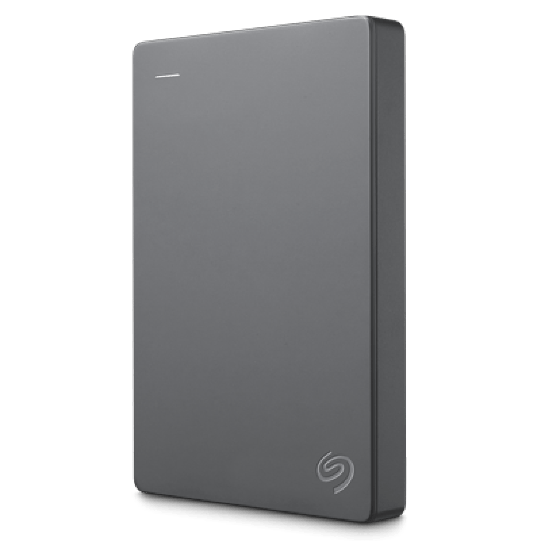 Black Seagate Portable External Hard Drive With Rounded Case Transparent Background Hard Drive PNG
