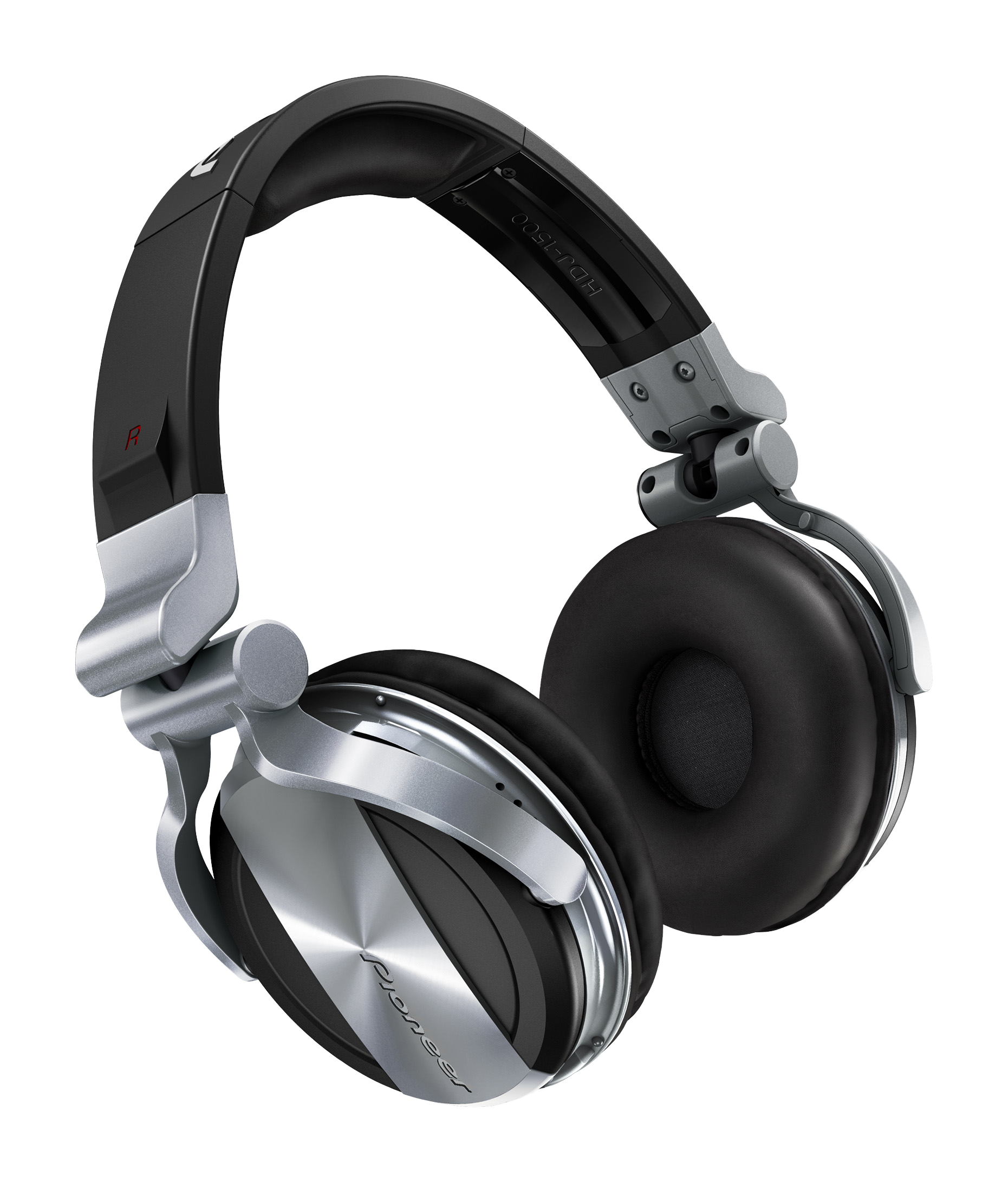 Black And Silver Over Ear Noise Isolating Headphones PNG Image With Transparent Background