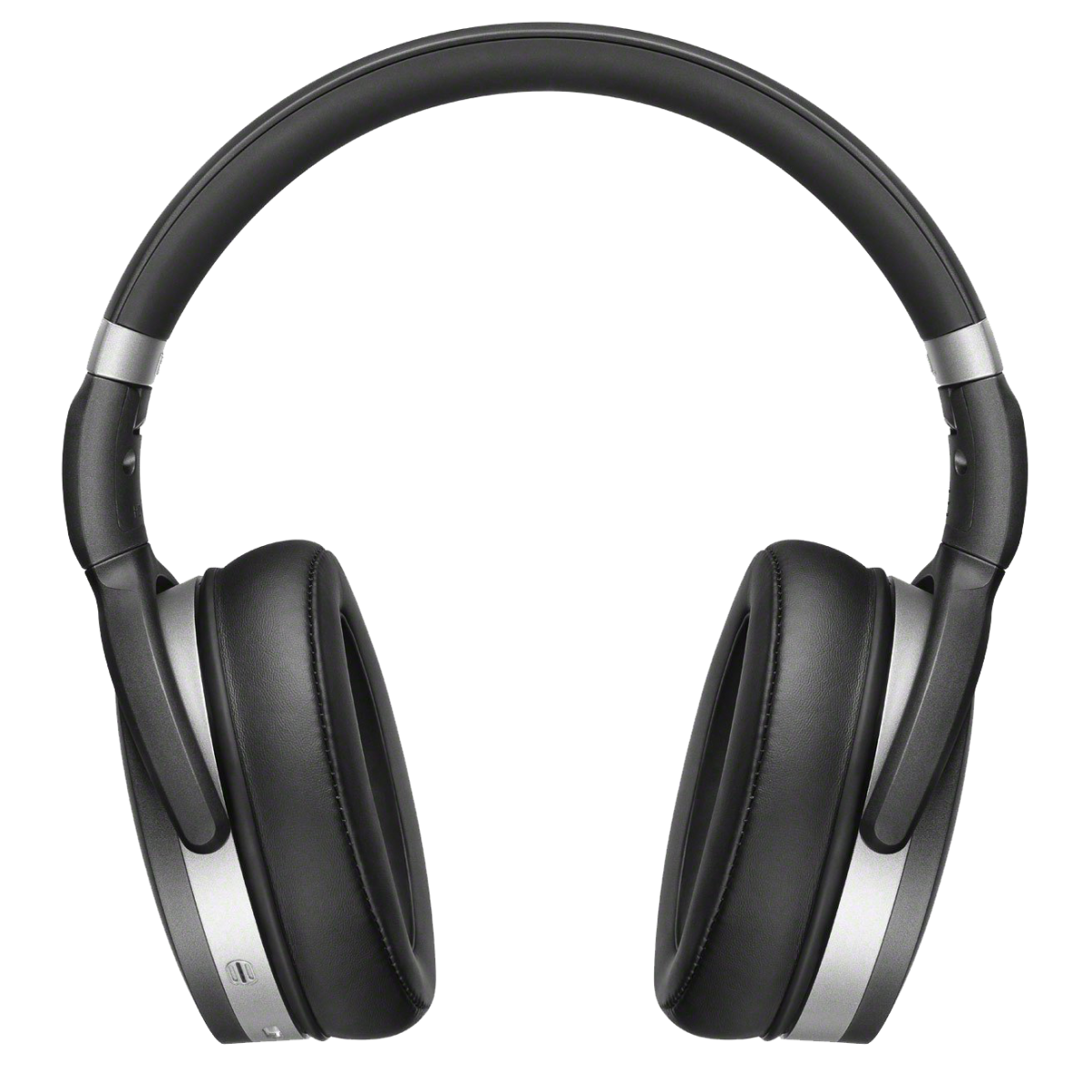 Black Studio Monitor Headphones With Large Ear Cushions Isolated Transparent PNG Graphic