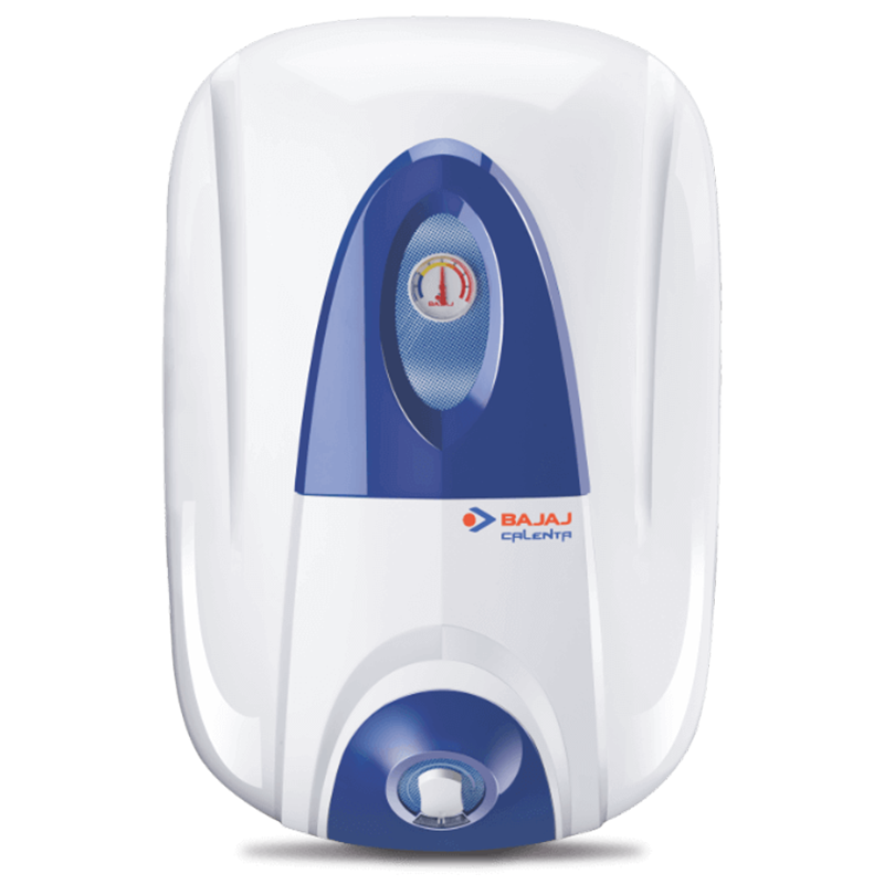 Modern White Wall Mounted Electric Water Heater Compact Design PNG