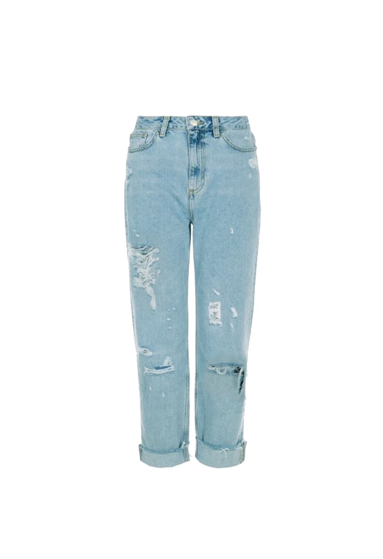 Light Blue And Dark Navy Jeans Side By Side Color Comparison