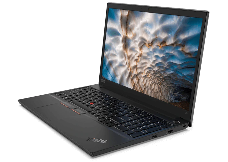 Black Gaming Laptop With Colorful High Resolution Screen Product Photo