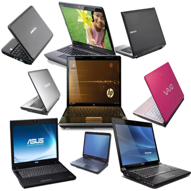 Laptop Resale Online Promotion With Laptop Devices And Banknotes