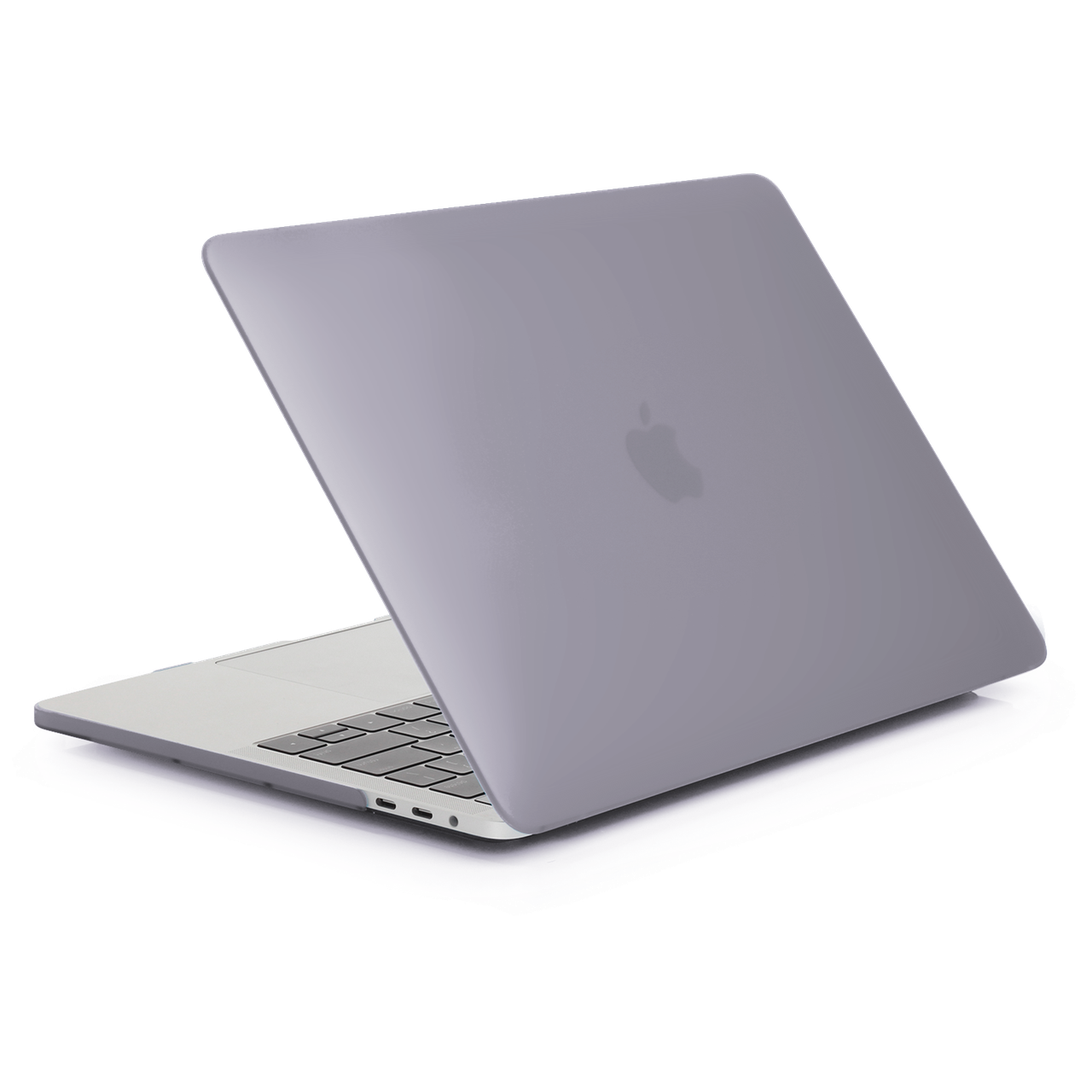 Angled Silver MacBook Air Rear Lid With Apple Logo Product Photo