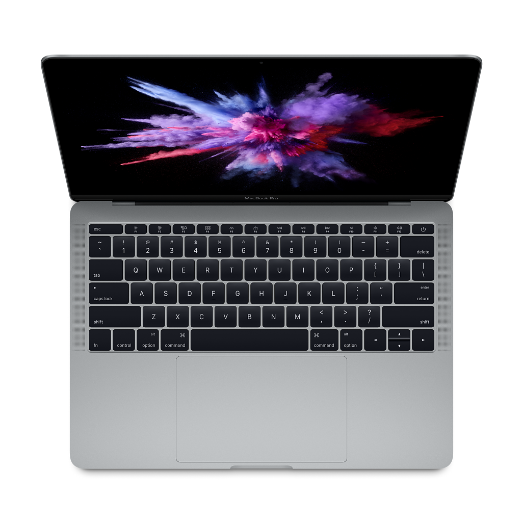 MacBook Laptop With Colorful Butterfly Desktop Wallpaper Screen