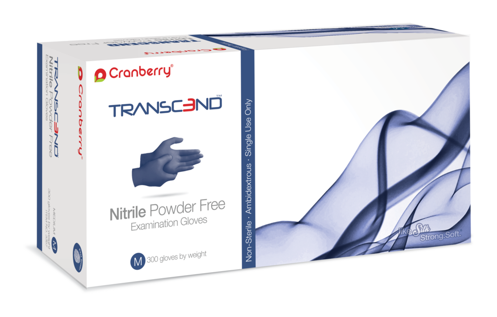 Disposable Nitrile Powder Free Gloves Carton Box Product Image