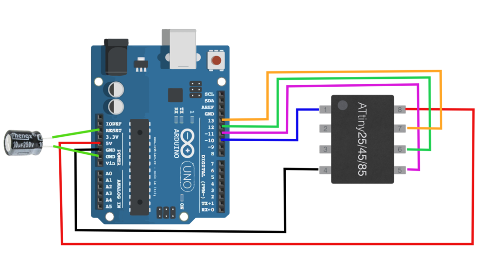Arduino Board Connected To Amplifier Circuit Wiring Diagram Illustration PNG