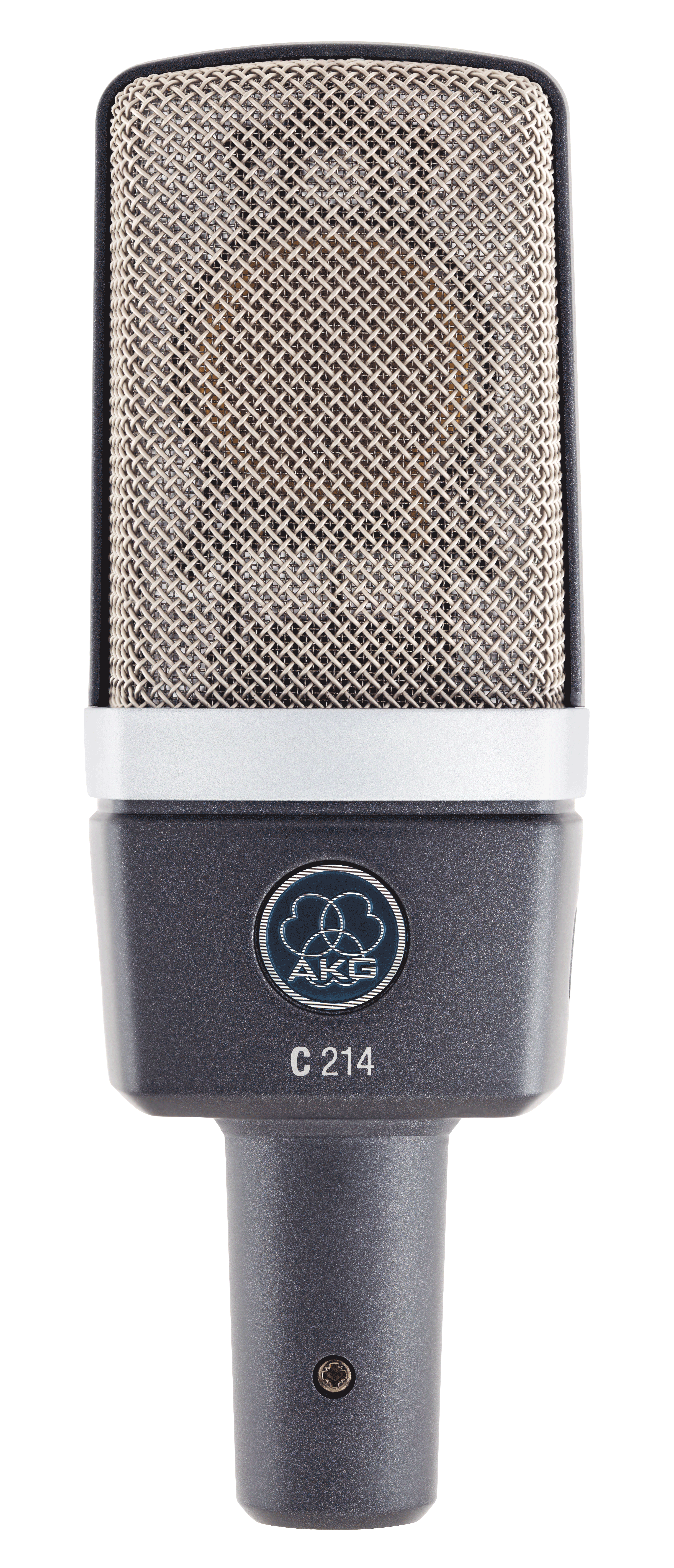 Silver Side Address Condenser Recording Microphone Product Photo PNG