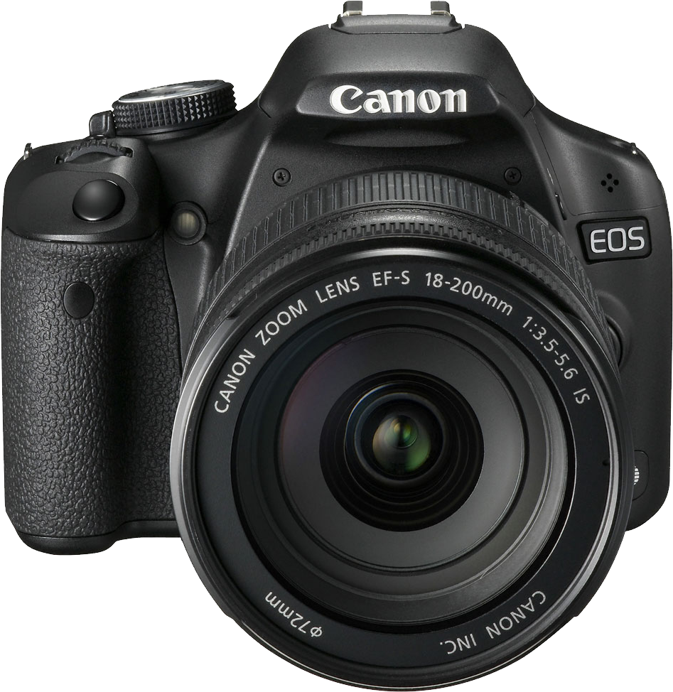 Canon EOS Rebel DSLR Camera With Standard Zoom Lens