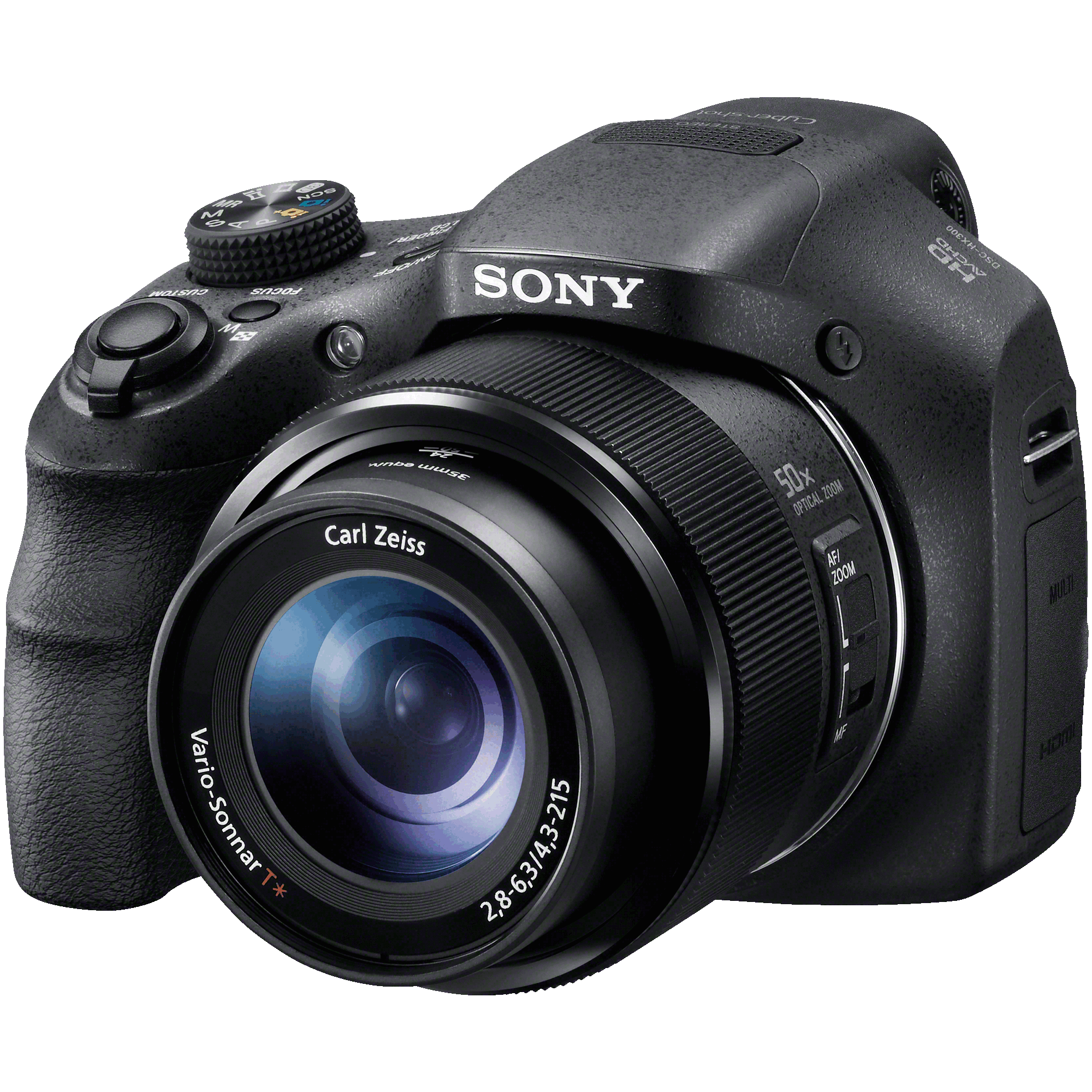 Sony Cyber Shot Bridge Camera With Large Optical Zoom Lens