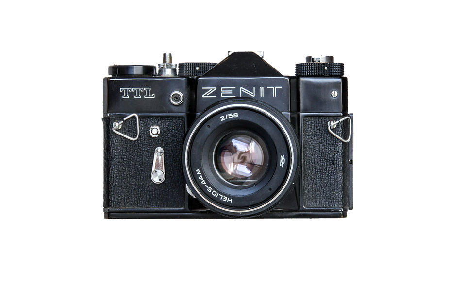Zenit Vintage 35mm Film Camera With Manual Lens Product Photo