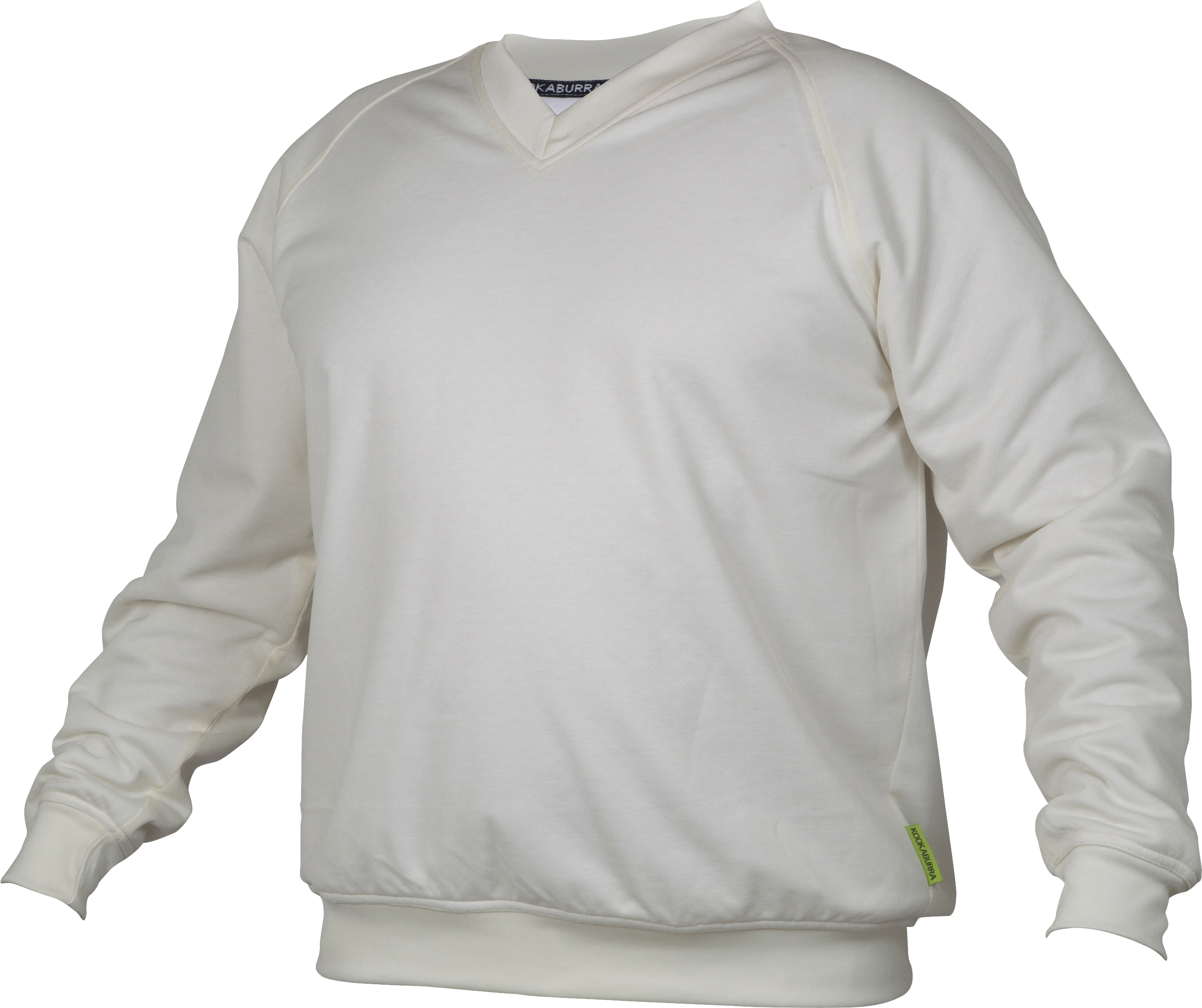 White Long Sleeve Crewneck Sweatshirt With Relaxed Fit Transparent PNG