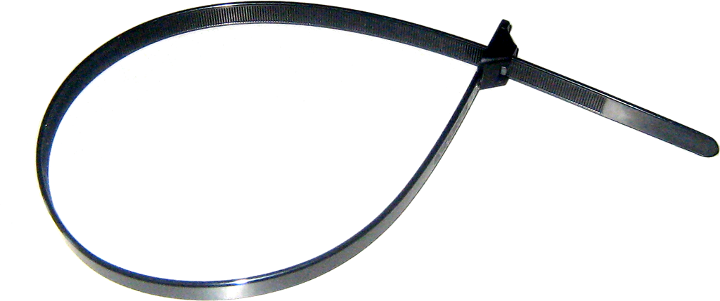 Black Adjustable Necktie Clip Accessory Isolated On Transparent Background PNG