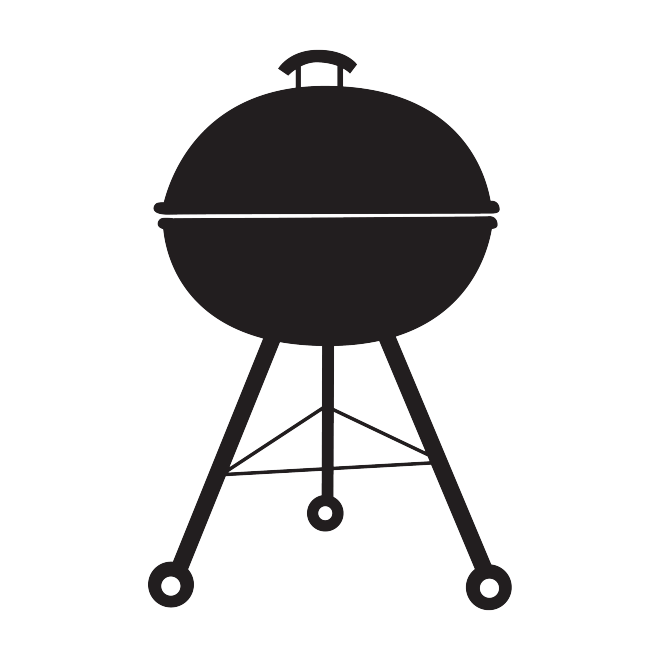 Black Electric Tabletop Grill With Food Cooking On Nonstick Plate PNG Product