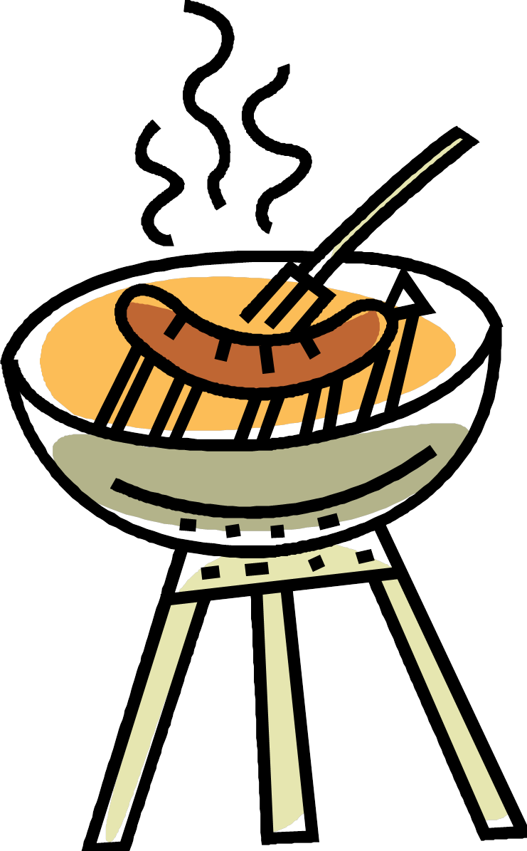 Cartoon Bowl Of Grilled Food With Steam And Chopsticks PNG Illustration