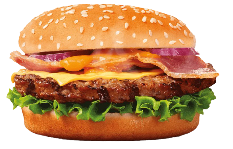 Classic Cheeseburger With Tomato Lettuce Cheese And Sesame Bun PNG Clipart