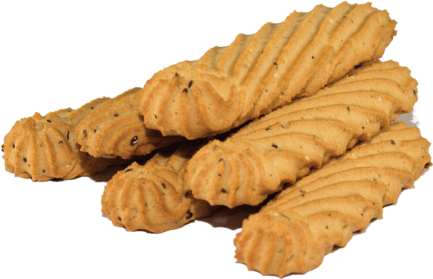 Golden Ridged Finger Biscuits With Crisp Butter Layers PNG Clipart
