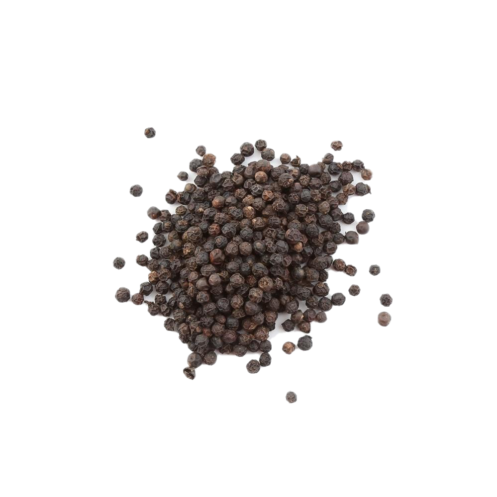 Black And Green Peppercorns Scattered In A Loose Spice Pile Transparent PNG