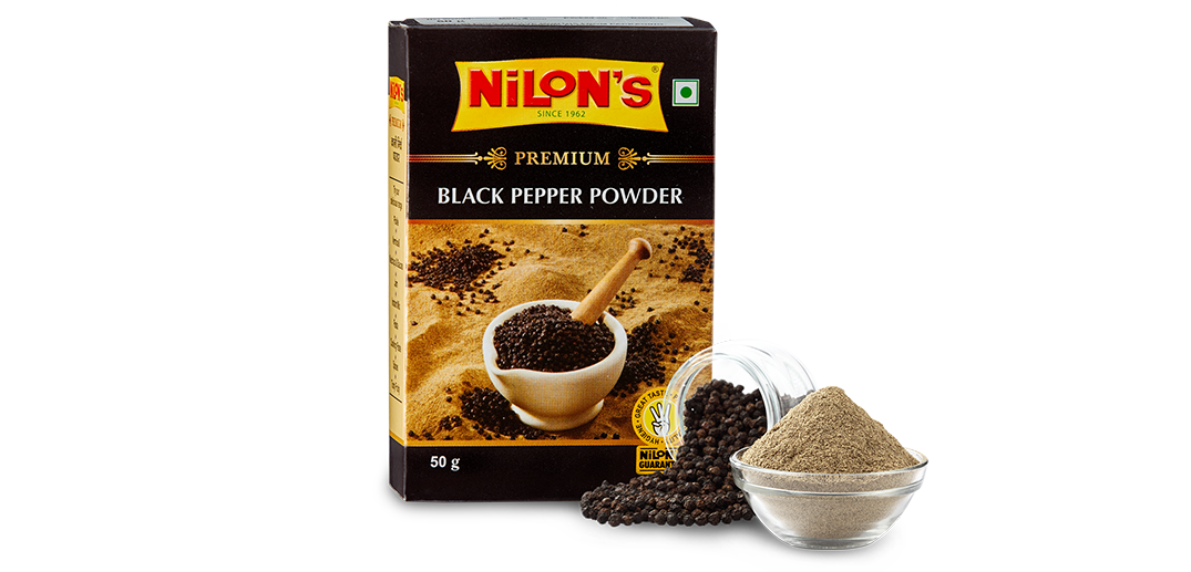 Black Pepper Powder Spice Packet With Ground Seasoning PNG Product Graphic