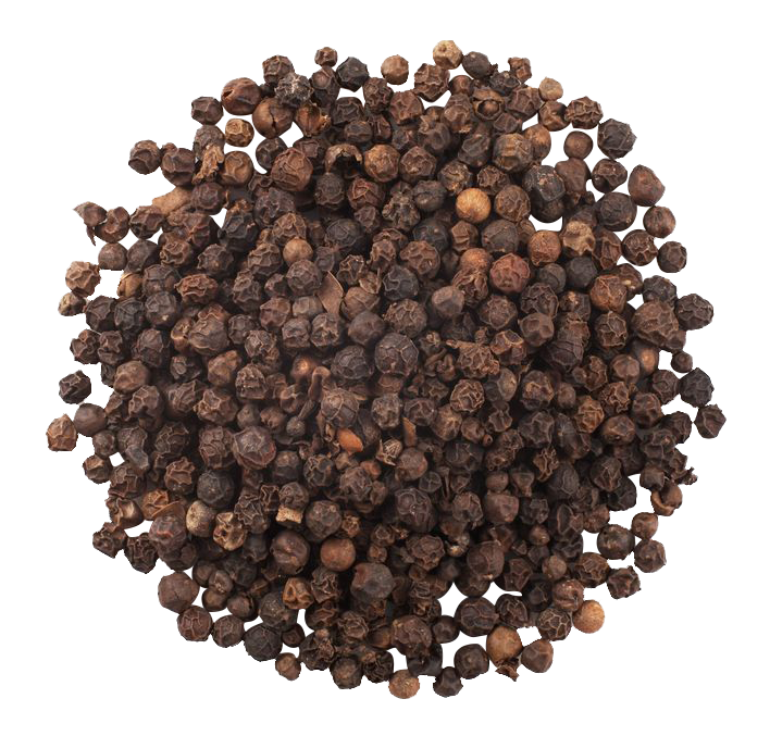 Dense Heap Of Brown And Black Peppercorns Spice Isolated PNG Clipart
