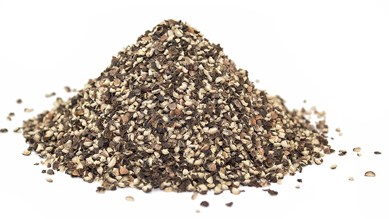 Fine Ground Pepper And Seasoning Powder Pile Isolated On Transparent PNG
