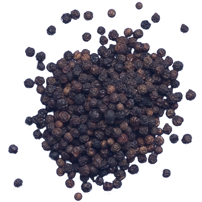 Loose Whole Peppercorns Scattered In A Small Natural Pile PNG Graphic