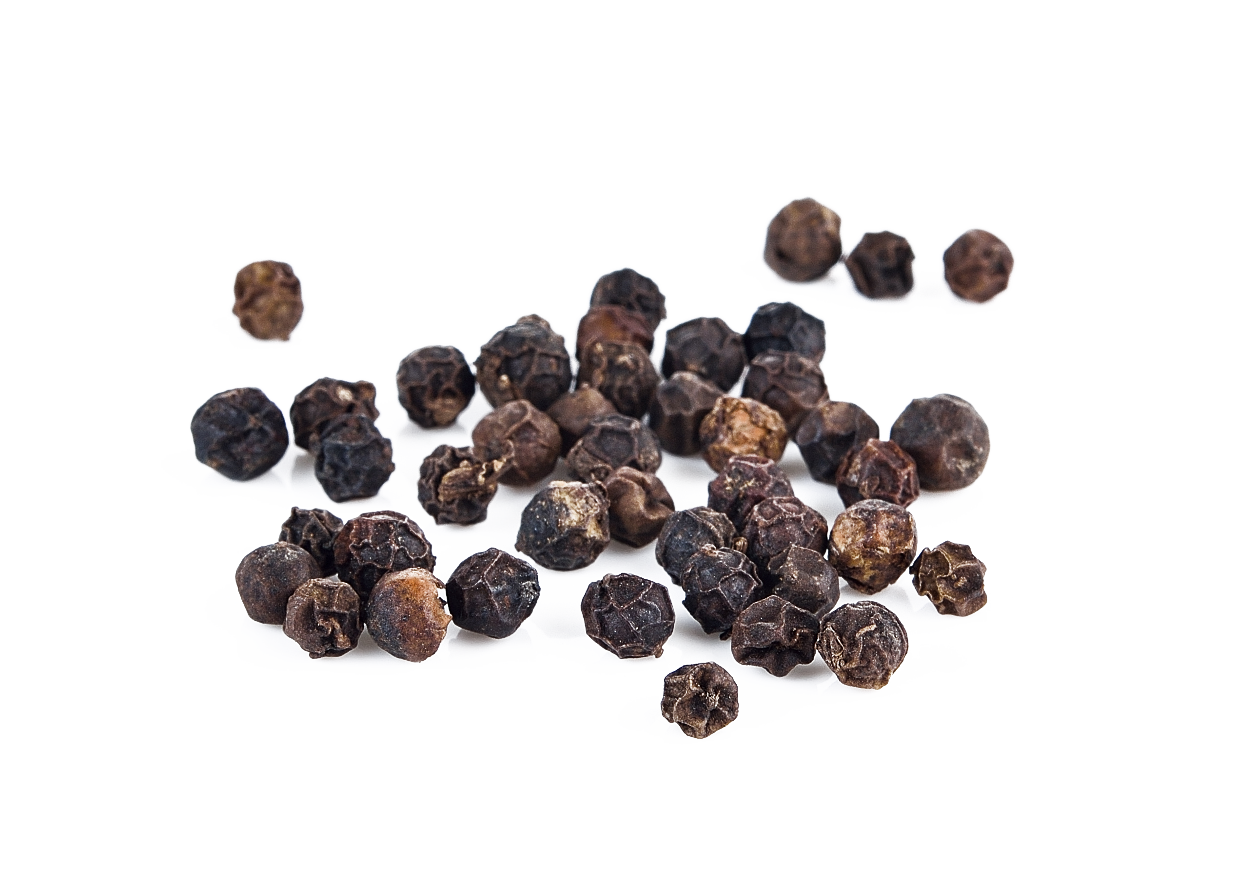 Whole Black Peppercorns Scattered In A Natural Spice Pile Transparent PNG