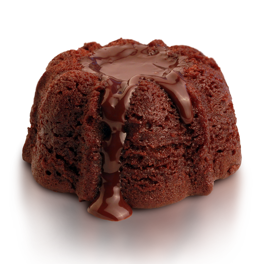 Rich Chocolate Bundt Cake With Glossy Ganache Drizzle Isolated PNG