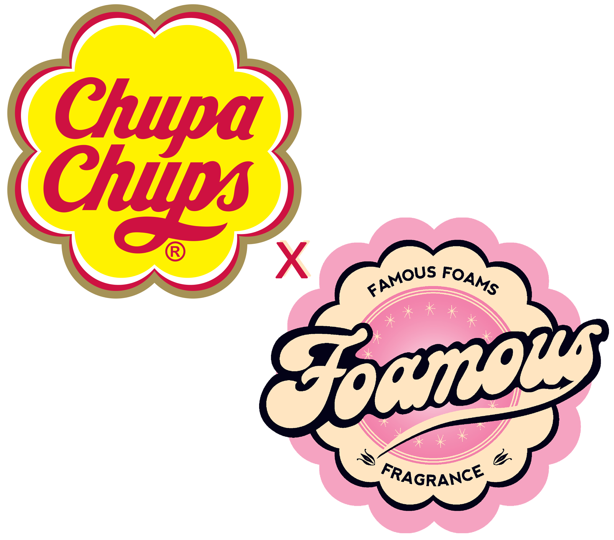 Chupa Chups And The Famous Fragrance Collaboration Logo Transparent PNG Image