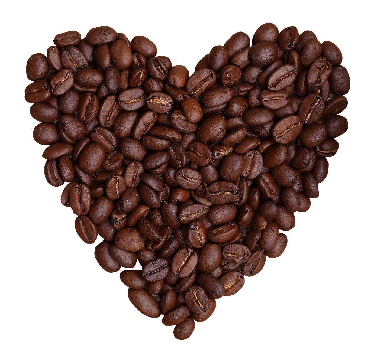 Coffee Beans Pouring In A Diagonal Stream Transparent PNG Image
