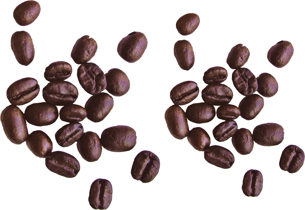 Fine Coffee Grounds Sprinkled Into A Small Centered Mound PNG