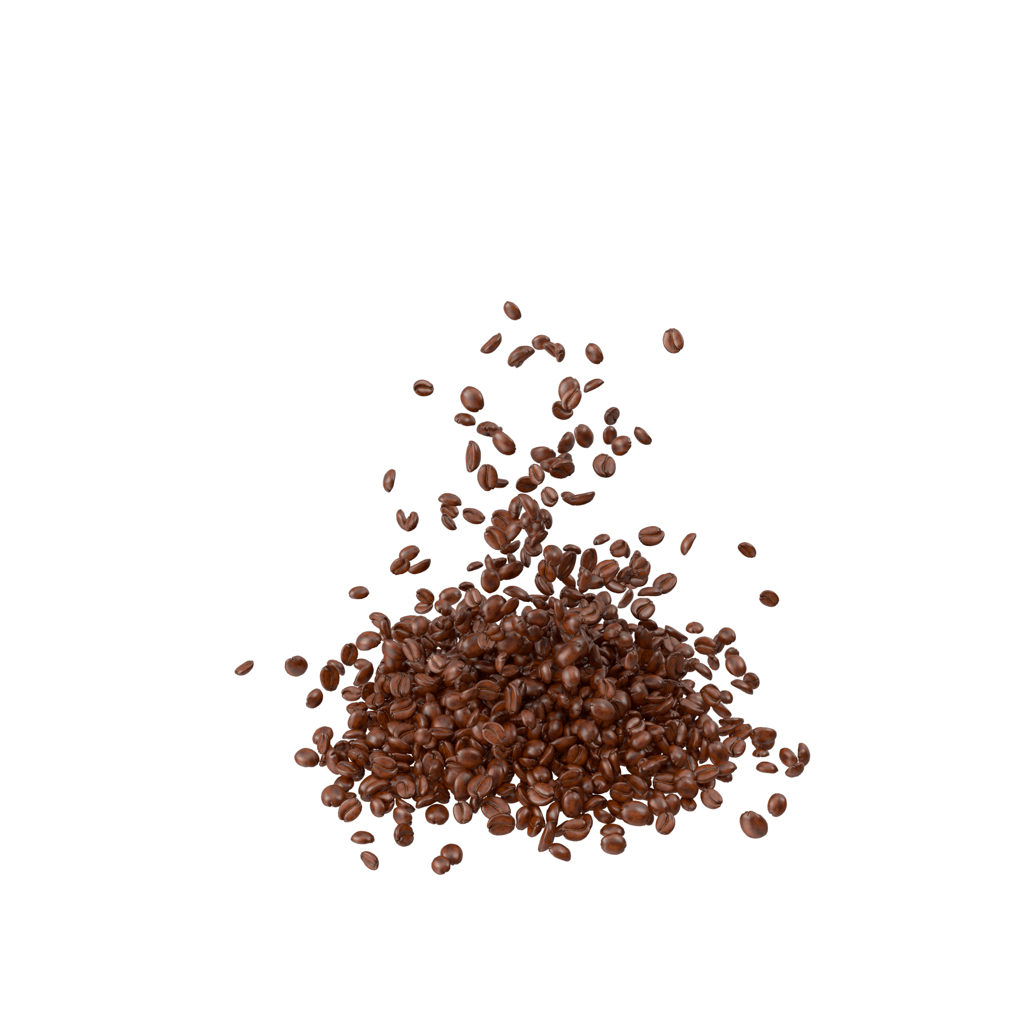 Fine Ground Coffee Powder Scattered In A Neat Pile PNG Graphic